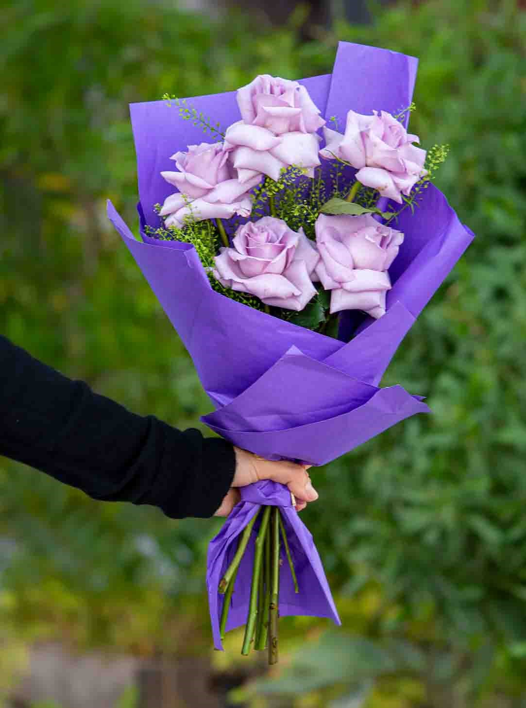 Classic Purple | Hand Bouquet 