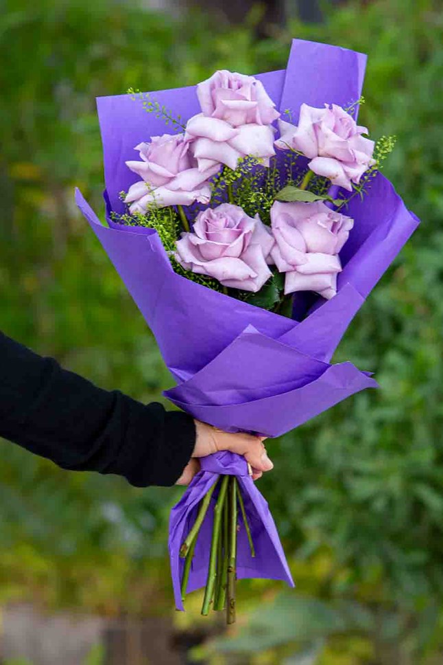 Classic Purple | Hand Bouquet 